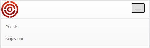 Головне меню веб служб